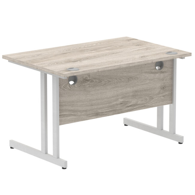 impulse 1200mm straight desk cantilever leg