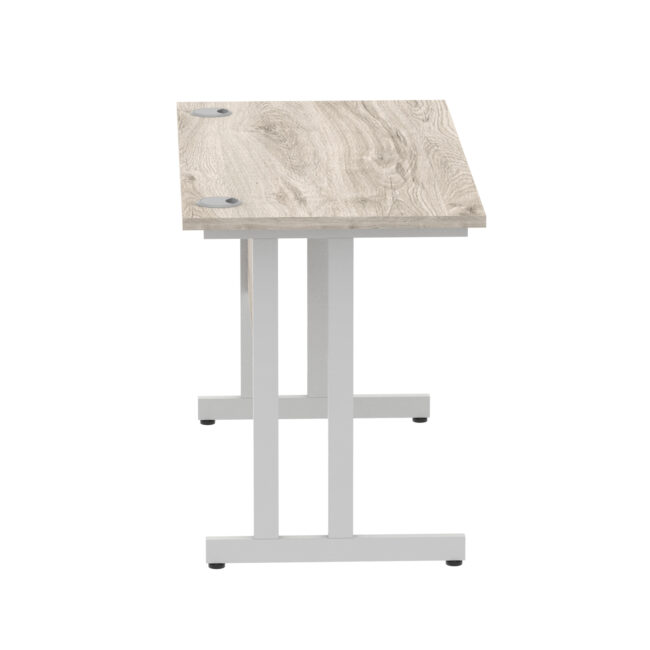 impulse 1200mm slimline desk cantilever leg