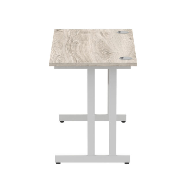impulse 1200mm slimline desk cantilever leg