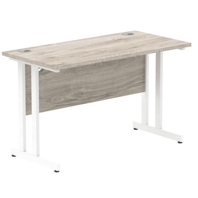 impulse 1200mm slimline desk cantilever leg