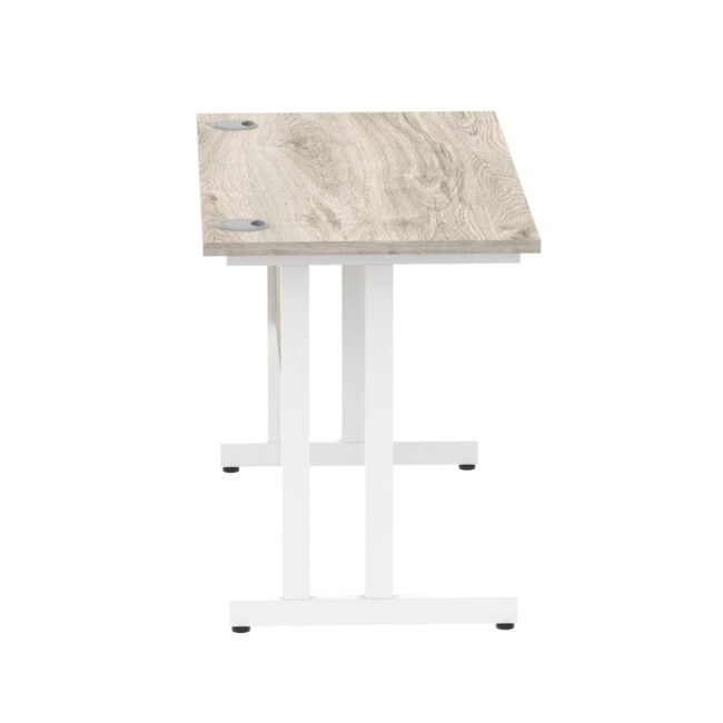 impulse 1200mm slimline desk cantilever leg