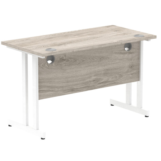 impulse 1200mm slimline desk cantilever leg