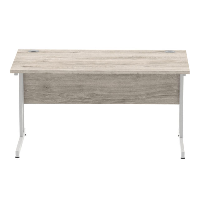 impulse 1400mm straight desk cantilever leg