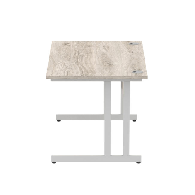 impulse 1400mm straight desk cantilever leg