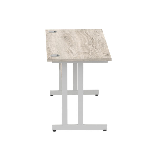 impulse 1400mm slimline desk cantilever leg