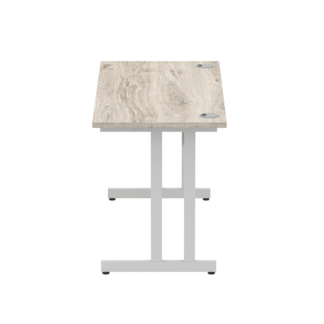 impulse 1400mm slimline desk cantilever leg