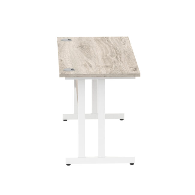 impulse 1400mm slimline desk cantilever leg
