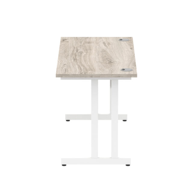 impulse 1400mm slimline desk cantilever leg