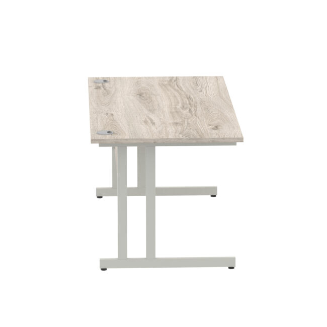 impulse 1600mm straight desk cantilever leg