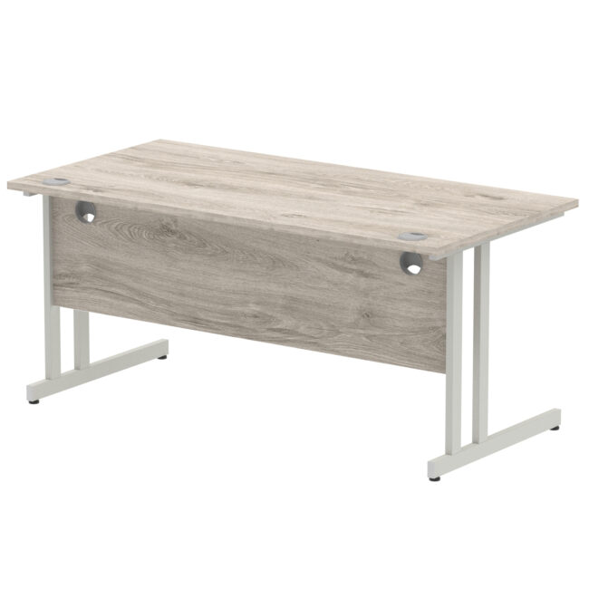 impulse 1600mm straight desk cantilever leg
