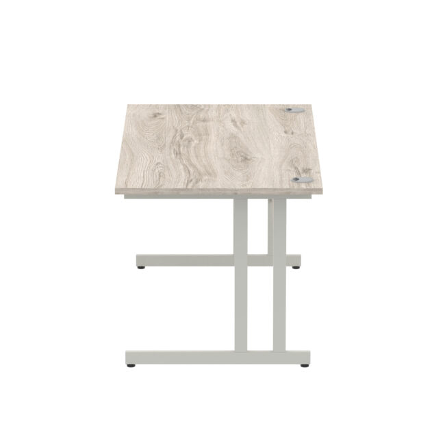 impulse 1600mm straight desk cantilever leg