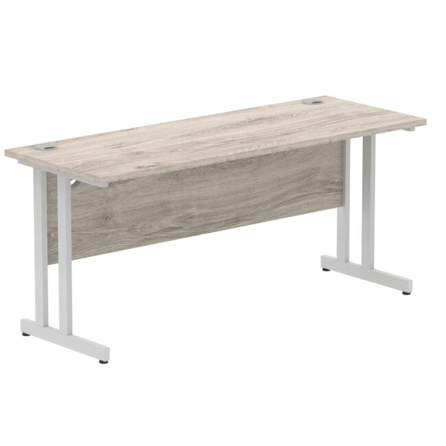 impulse 1600mm slimline desk cantilever leg