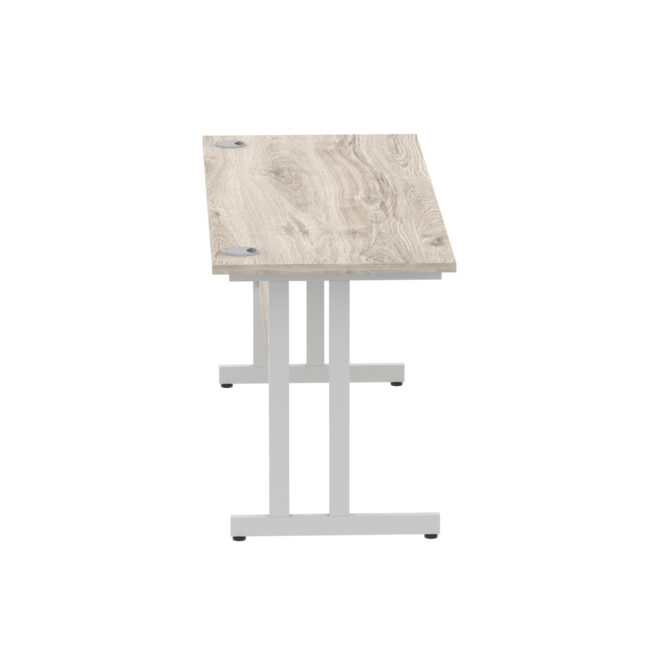 impulse 1600mm slimline desk cantilever leg