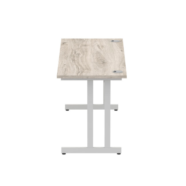 impulse 1600mm slimline desk cantilever leg