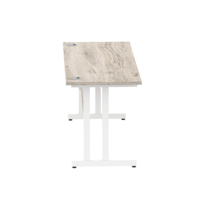 impulse 1600mm slimline desk cantilever leg