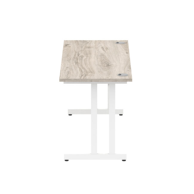 impulse 1600mm slimline desk cantilever leg