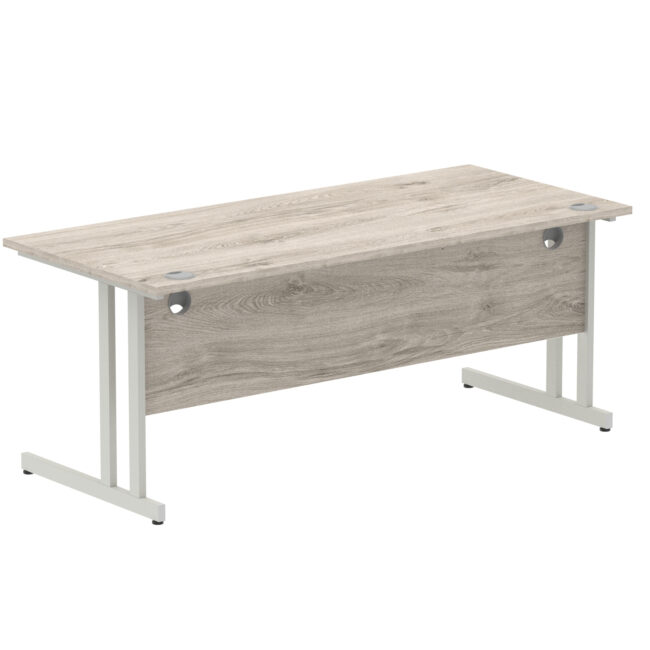 impulse 1800mm straight desk cantilever leg