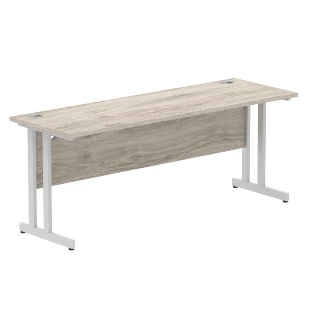 impulse 1800mm slimline desk cantilever leg
