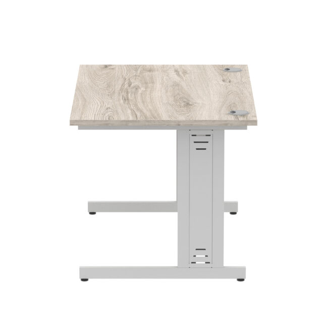 impulse 1200mm straight desk cable managed leg
