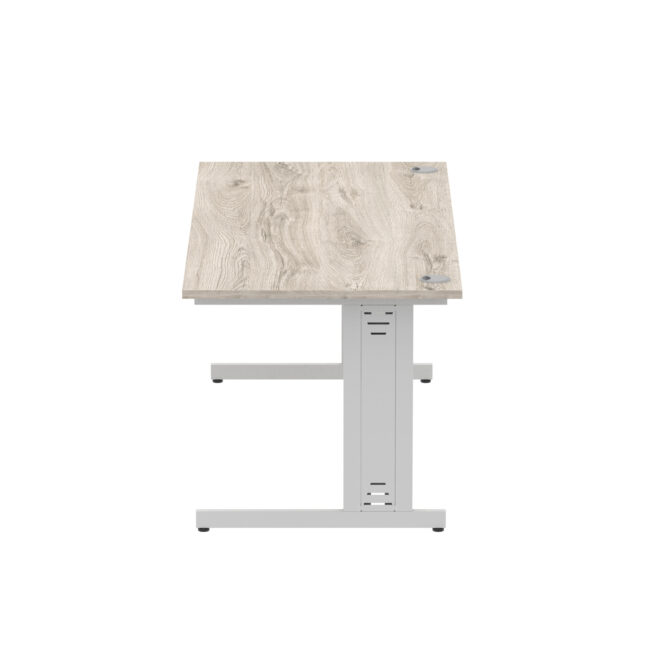 impulse 1800mm straight desk cable managed leg