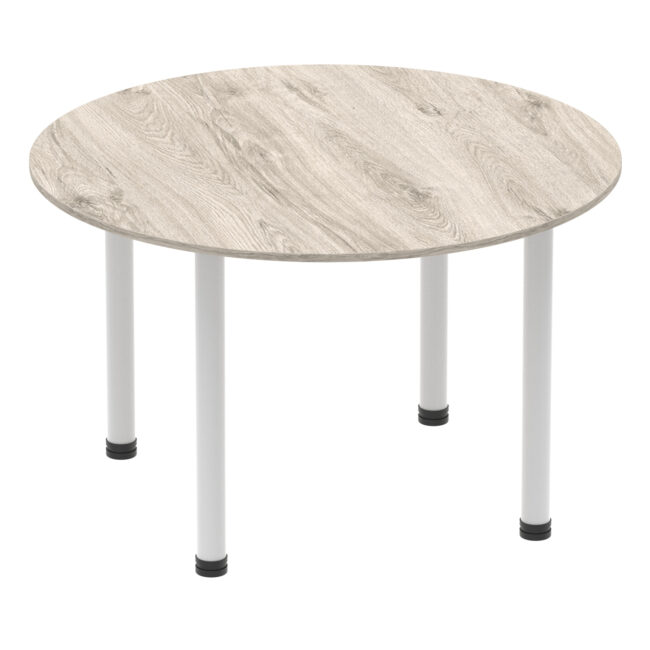 impulse round table with post leg