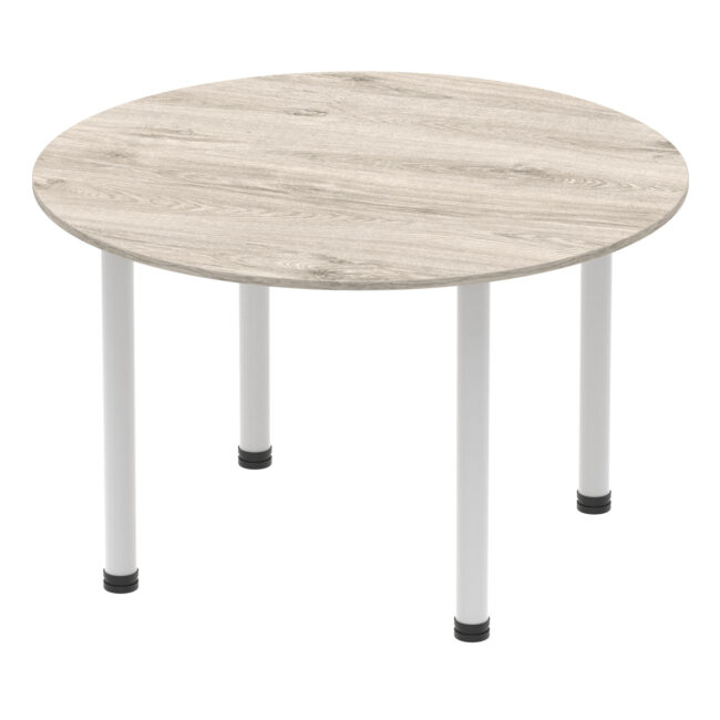 impulse round table with post leg