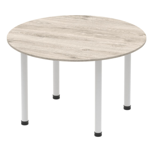 impulse round table with post leg