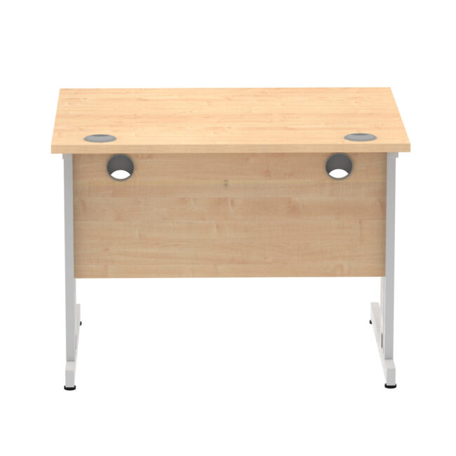 impulse 1000mm straight desk cable managed leg