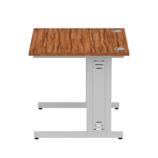 impulse 1000mm straight desk cable managed leg