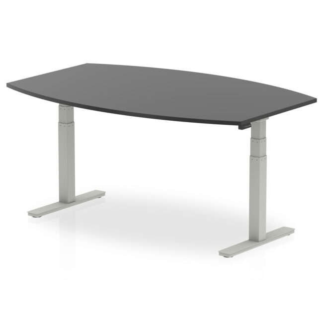 high gloss writable boardroom table height adjustable