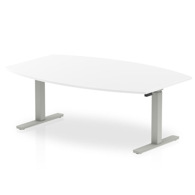 high gloss writable boardroom table height adjustable