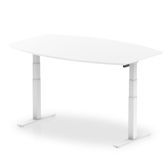 high gloss writable boardroom table height adjustable