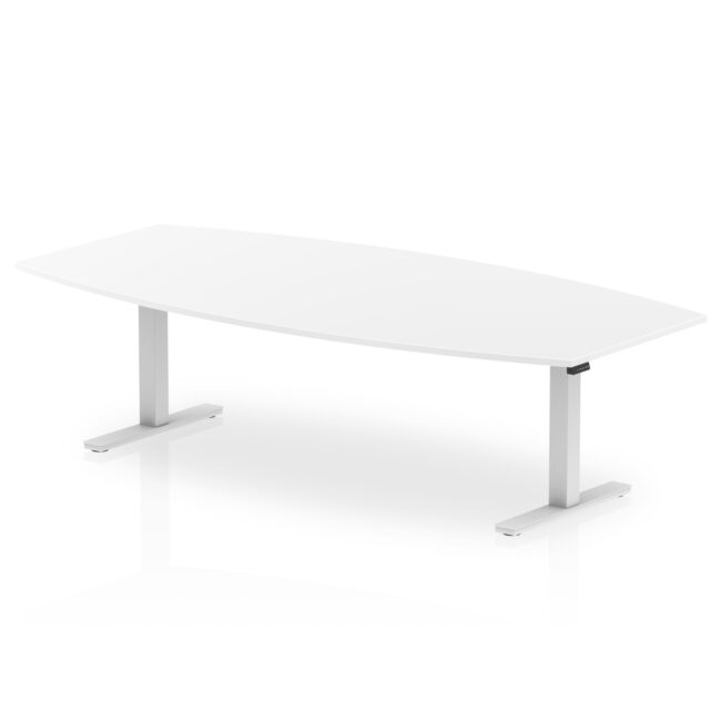 high gloss writable boardroom table height adjustable