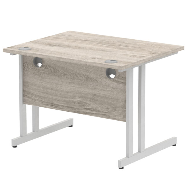 impulse 1000mm straight desk cantilever leg