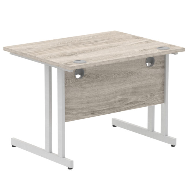 impulse 1000mm straight desk cantilever leg