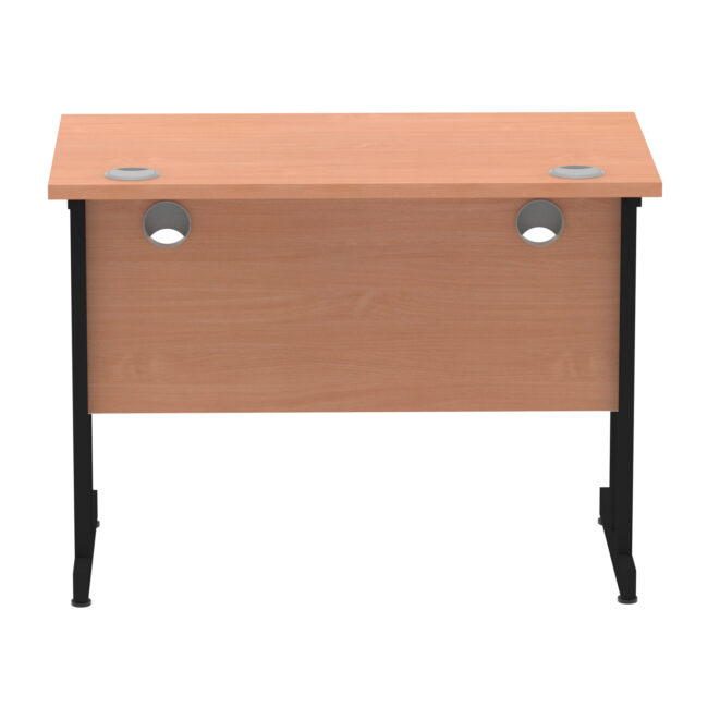 impulse 1000mm slimline desk cantilever leg