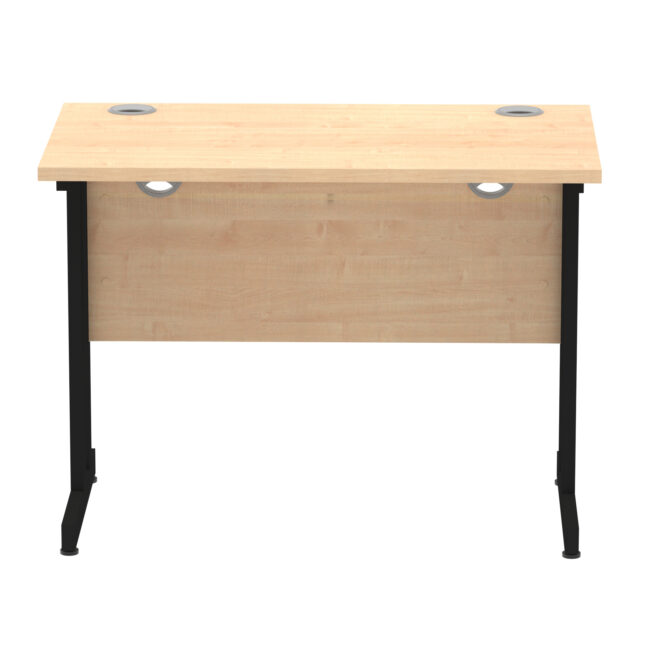 impulse 1000mm slimline desk cantilever leg