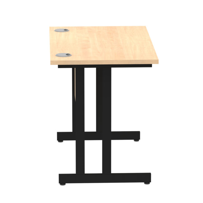 impulse 1000mm slimline desk cantilever leg