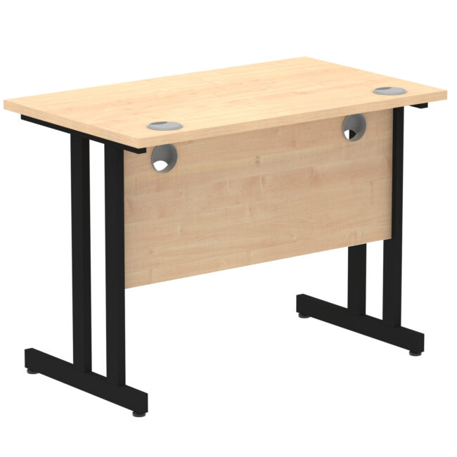 impulse 1000mm slimline desk cantilever leg