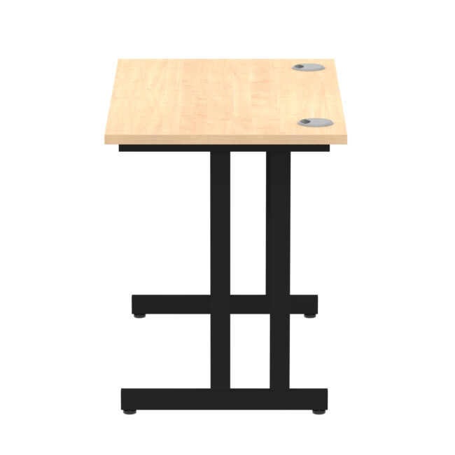 impulse 1000mm slimline desk cantilever leg