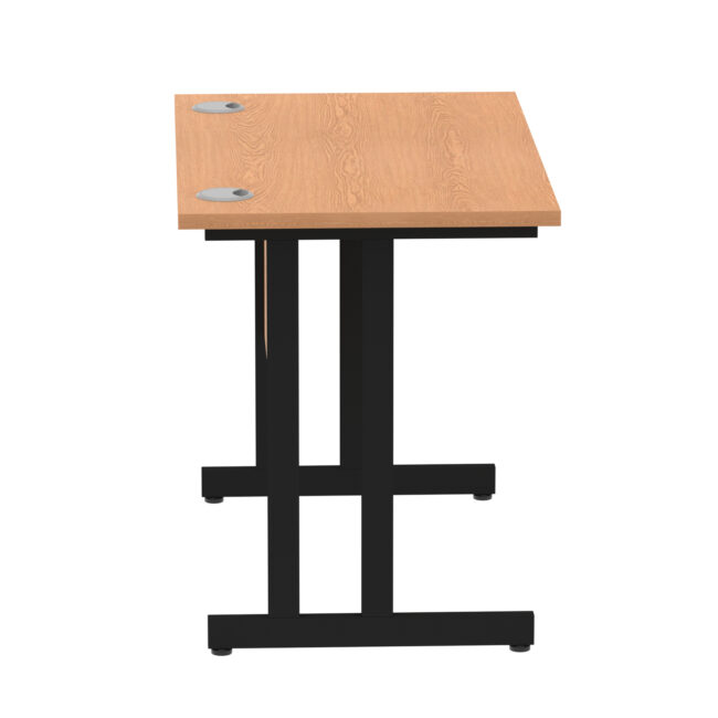 impulse 1000mm slimline desk cantilever leg