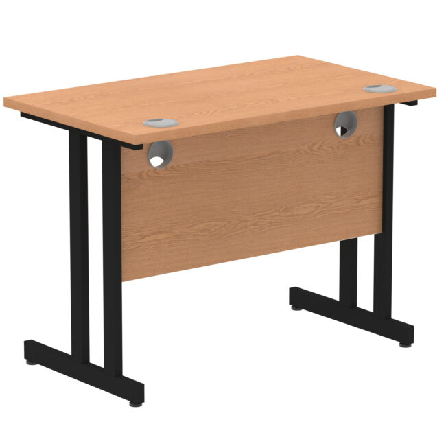 impulse 1000mm slimline desk cantilever leg