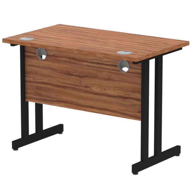impulse 1000mm slimline desk cantilever leg