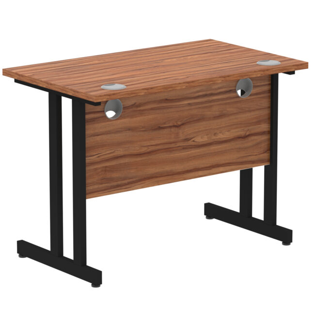 impulse 1000mm slimline desk cantilever leg