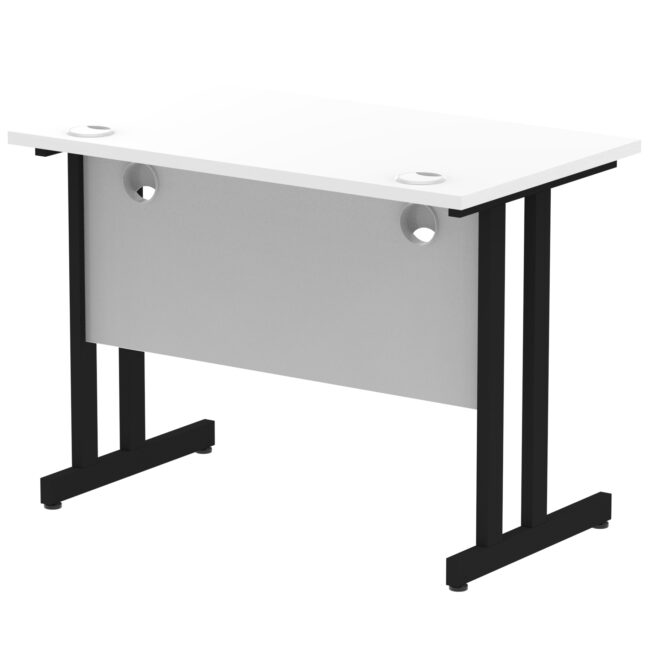 impulse 1000mm slimline desk cantilever leg