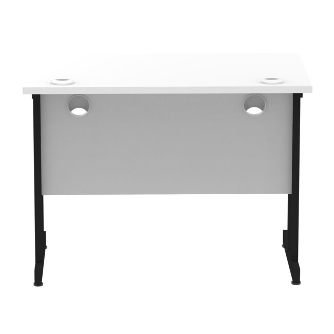 impulse 1000mm slimline desk cantilever leg
