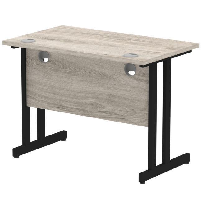 impulse 1000mm slimline desk cantilever leg