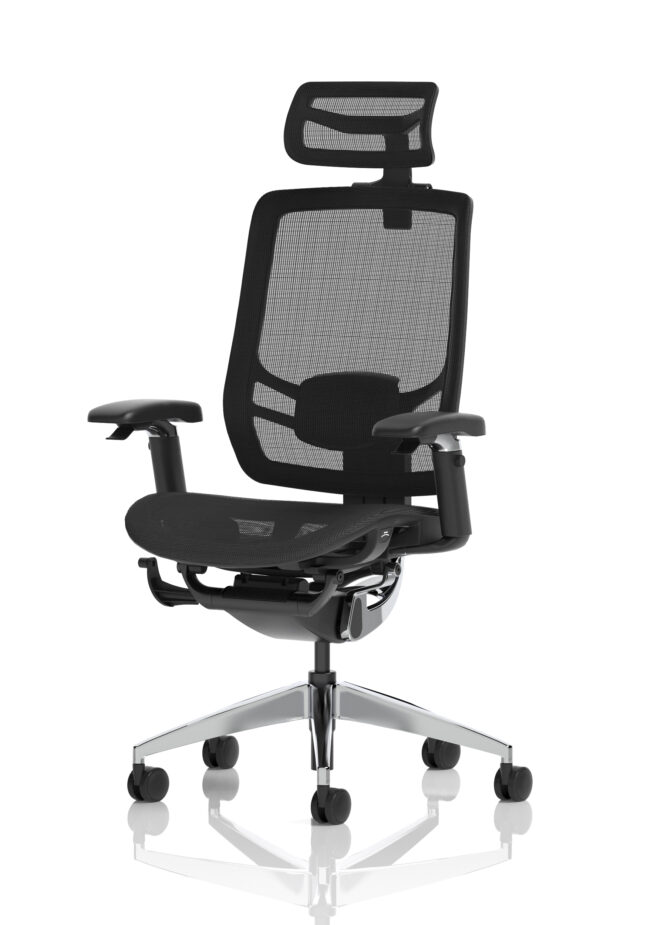 ergo click high back ergonomic posture office chair with arms