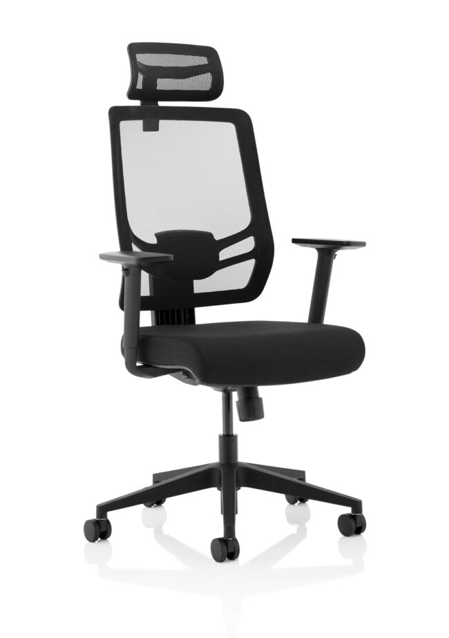 ergo twist high mesh back ergonomic task operator office chair with arms