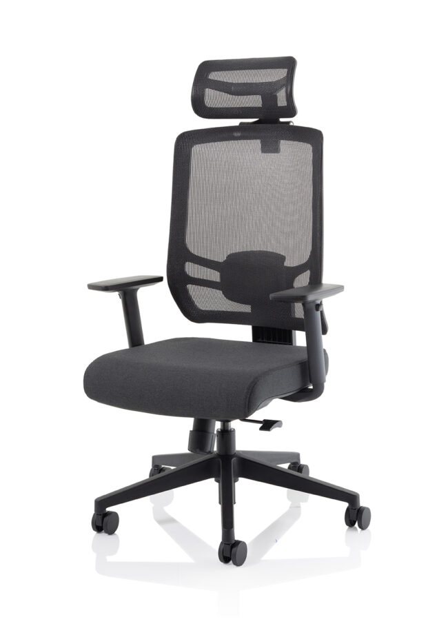 ergo twist high mesh back ergonomic task operator office chair with arms
